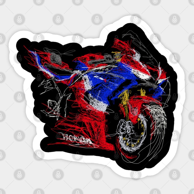 CBR Fireblade 1000 RR Sticker by TwoLinerDesign